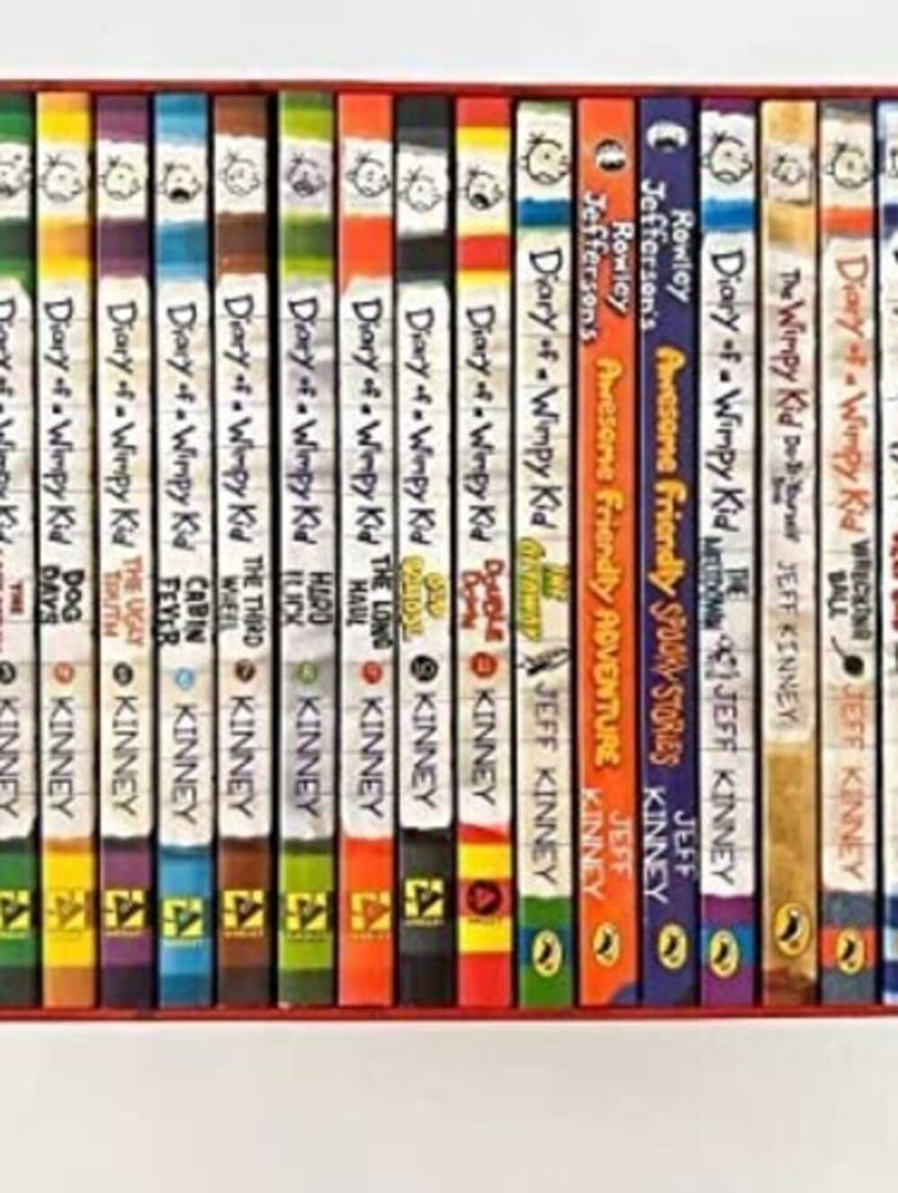 A Library of Diary of a Wimpy Kid 1-21 Books Complete - by Kinney